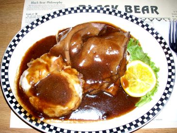 Hot roast beef sandwitch, Black Bear Diner, Las Vegas